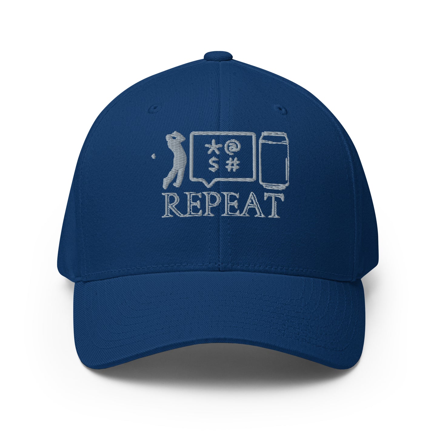 SWING CUSS DRINK REPEAT - Structured Twill Cap